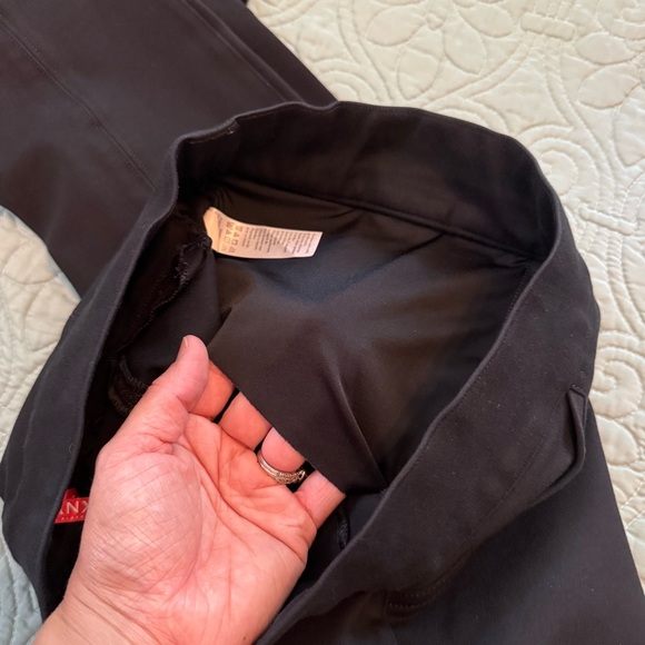 SPANX Women’s Black Ankle Pants Stretch Size S High Rise Tummy Control - Picture 7 of 11